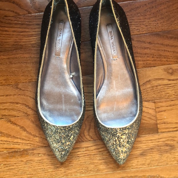 Glittery Zara Ballet flats - Picture 6 of 6
